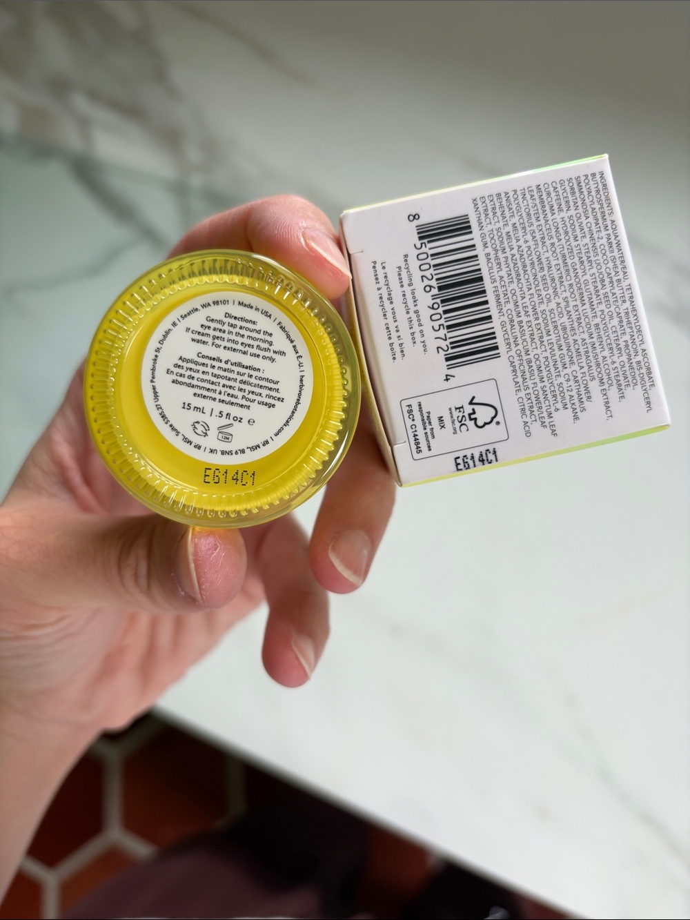 NEW! Herbivore Supernova Brightening Eye Cream - Picture 3 of 3